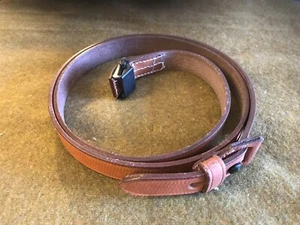 WW2 German K98 leather sling - mid brown - Foto 1 di 1