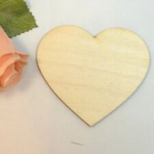 Herz aus Holz Gechenk zur Hochzeit Geburtstag Tischdeko Streuteile Vintage 14 cm