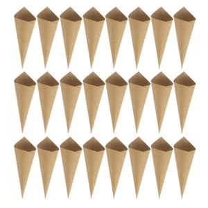 120 Pezzi Cono Petalo di Carta Bouquet di Fiori Mini Coni Sposo Miss - Foto 1 di 11