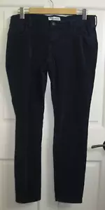 Old Navy Blue Rockstar Corduroy Pants Womens Size 14 34x28 Stretch 68-31249 - Picture 1 of 7