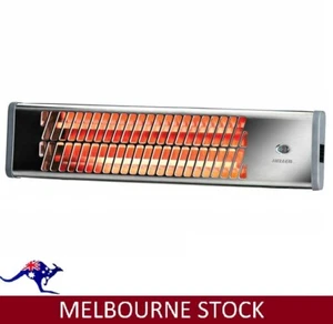 Heater Electric Wall Chrome Pullcord Bathroom Heat Waterproof Strip Heller 1200W - Picture 1 of 3