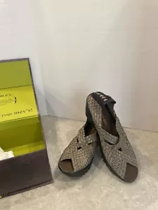 Bernie Mev Women's Calypso Bronze Size EU 40 - Picture 1 of 5