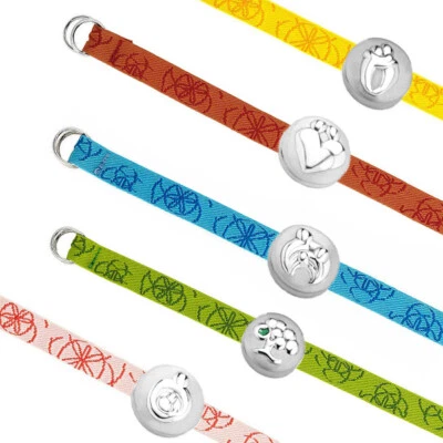 ROBERTO GIANNOTTI Bracciale W LA VITA Amore Tessuto Colorato Charm Argento - Immagine 1 di 4