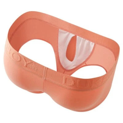 Hombres Doble Cara Bolsa Abierta Boxer Ropa Interior Sexy Separación Bala Pantalones Cortos Algodón Foto 1 de 4