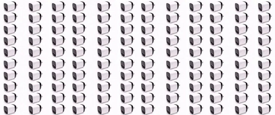 Lote 1A Adaptador de Corriente USB AC Hogar Cargador de Pared Enchufe EE. UU. PARA iPhone 5S 6 7 8 Foto 1 de 4