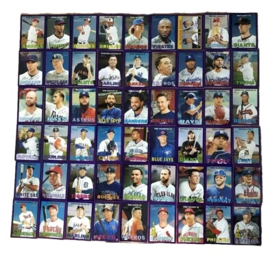 2016 Heritage  Purple Chrome Low & High #'s - You Pick! Complete Your Set - Image 1 of 4