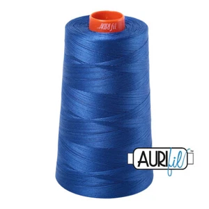 Aurifil Mako 50wt 100% Cotton Thread - 1 Cone x 6452 Yards Each - Picture 1 of 251