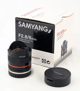 Samyang f2.8 8mm umc fish eye II for Canon M - Imagen 1 de 9