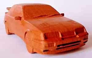 Ford Sierra RS Cosworth - 1:16 Modello in Scala Auto in Legno Replica Collezione - Foto 1 di 10