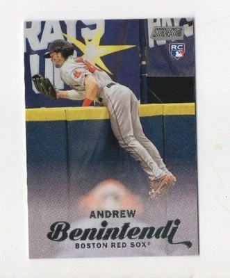 2017 Topps Stadium Club Andrew Benintendi RC  - Image 1 of 2