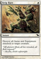 4x Strip Bare MTG Shadowmoor NM Magic Regular