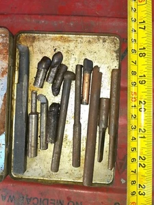 11x barras de perforación de carburo soldado surtidas, con aplicación vástago OD de 10 mm - Imagen 1 de 2