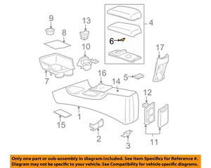 GM OEM Console Latch 22633837 - Picture 1 of 2