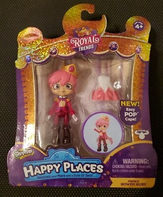 Shopkins Happy Places Royal Trends Royal Prince Rowan Ruby - Imagem 1 de 2
