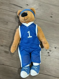 BJ Toy Co Basketball Player # 1 Blue White Toy Stuffed Animal Plush 16" H - Picture 1 of 9