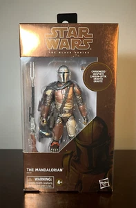 Hasbro Star Wars Black Series Carbonized Collection 94 The Mandalorian Figure 6" - Picture 1 of 9