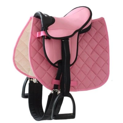GERMAN RIDING Sattelset "My little Star" für Shettys pink Komlett NEU