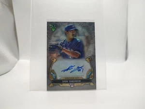 SHUN YAMAGUCHI BLUE JAYS 2020 TOPPS TRIPLE THREADS ROOKIE AUTO AUTOGRAPH # /99 - Picture 1 of 2