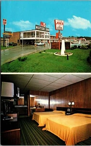 Vtg Calhoun Georgia GA Big $5 Motor Inn Motel Chrome View Postcard - Picture 1 of 2
