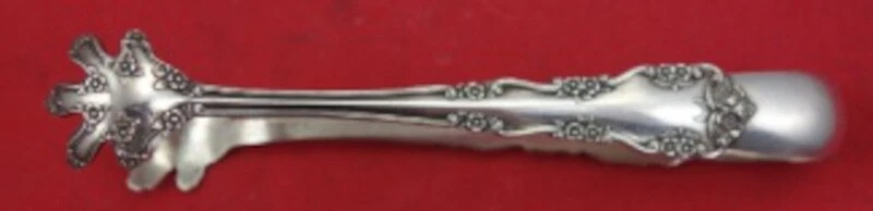 Pinza de azúcar Wild Rose Old By International de plata esterlina 4 7/8" Foto 1 de 1