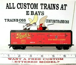 HO SCALE CUSTOM LETTERED STROH'S FIRE BREWED BEER P7🍺🍺🍺 REEFER - Bild 1 von 16