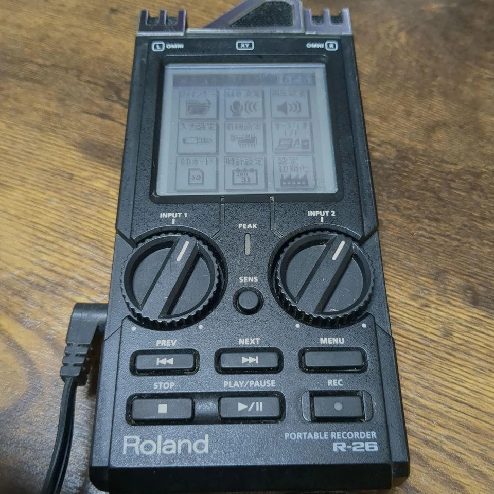 Roland R-26 Portable Recorder High-Quality Stereo Field Recorder Japan Tested - Image 1 of 4