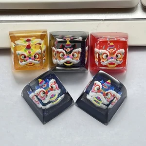 Resin Translucents Epoxy Keycap Dragon Dance Embellishment for Mechanical - Picture 1 of 12