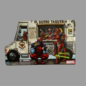 MARVEL DEADPOOL CORPS 2013 SDCC  EL Guero Taqueria Taco Truck Exclusive Marvel - Picture 1 of 4