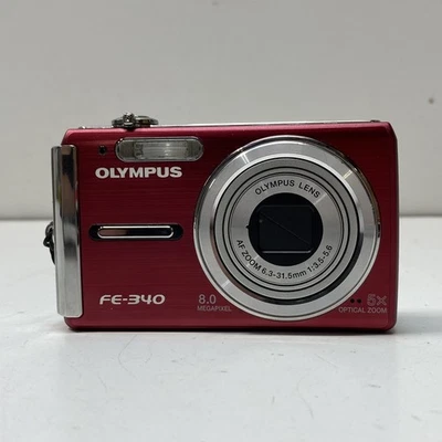 Olympus FE-340 8.0MP Compact Digital Camera - Image 1 of 4