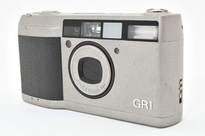 【 EXC+++++ 】 Ricoh GR1 Silver Point & Shoot 35mm Film Camera from JAPAN - Image 1 of 4