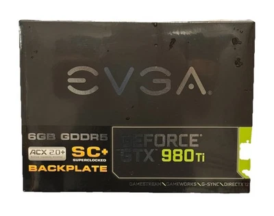 EVGA NVIDIA GeForce GTX 980 Ti 6GB GDDR5 Graphics NIB - Image 1 of 4