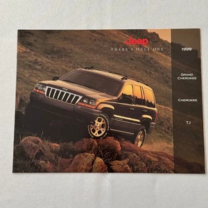 1999 Jeep Sales Brochure Catalog Grand Cherokee TJ Canadian - Picture 1 of 6