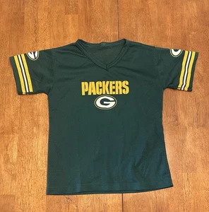 Green Bay Packers Mesh Jersey Youth Medium NFL Football - Picture 1 of 5