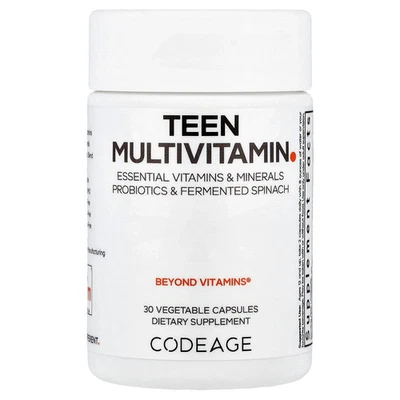 Teen Multivitamin, 30 Vegetable Capsules - Image 1 of 2