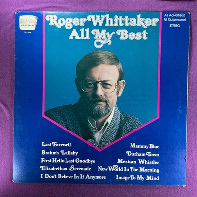Roger Whittaker All my Best  12" Vinyl LP Tee Vee Records 1976 - Image 1 of 4