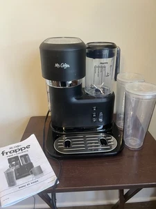Mr. Coffee 3-in-1 Single-Serve Frappe Iced & Hot Maker & Blender w/Tumblers New - Picture 1 of 9