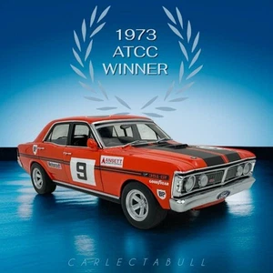 Allan Moffat 1973 ATCC WINNER Ford Falcon XY GTHO with Signed Certificate 1:18 - Picture 1 of 13