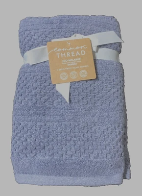 NWT Common Thread ECO-Melange Made with Rayon From Bamboo Set OF 2 Hand Towels - Image 1 of 4