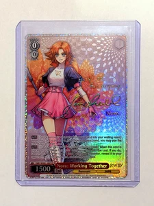 Weiss Schwarz RWBY Premium - Nora: Working Together SP Signed Rainbow Signature - Picture 1 of 6