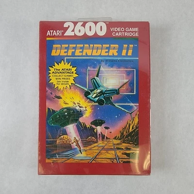 Defender II (Atari 2600, 1987) - Brand New - Factory Sealed - Image 1 of 3