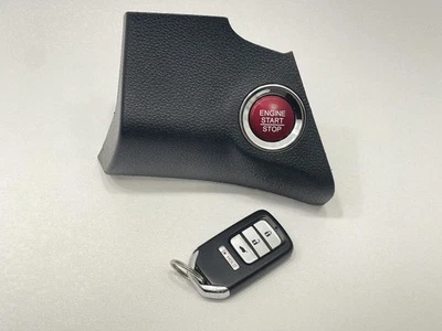 Honda HR-V 2016-2018 interruptor de botón de encendido rojo con llave AWD 88 K -EX- 55318 Foto 1 de 4