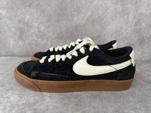Nike Blazer Bajo '77 Vintage Negro/Vela/Goma Mujer Talla 6.5 - Zapatillas Retro - - Imagen 1 de 5