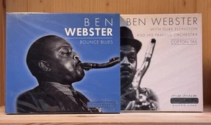 Ben Webster 2 CD’s Bounce Blues & Cotton Tail (CD 2002,2001) New - Picture 1 of 9