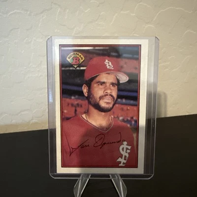 1989 Bowman #438 Jose Oquendo St. Louis Cardinals - Image 1 of 2