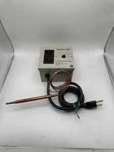 Control de temperatura de fácil calentamiento vintage con tomas de corriente - Imagen 1 de 12
