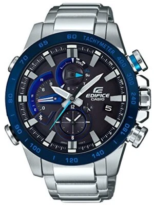 Casio Edifice EQB-800DB-1AJF Bluetooth Sport Solare Uomo Watch EQB-800DB-1A New - Immagine 1 di 2