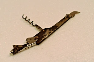 Vintage Folding Multi Tool Corkscrew Bottle Opener England Made 3 In One Tool " - Picture 1 of 8