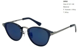 Small sunglasses Blue boston club Morris III Made IN Japan New - Picture 1 of 1