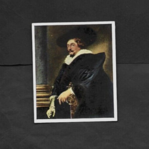 1930's #43 PETER PAUL RUBENS (1577-1640) German Tobacco Card EX