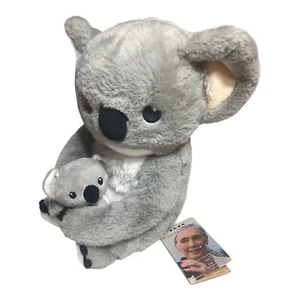 Jane Goodall Institute Yaku the Koala and her Joey Wabi Plush 13.5” Gray Retired - Picture 1 of 7